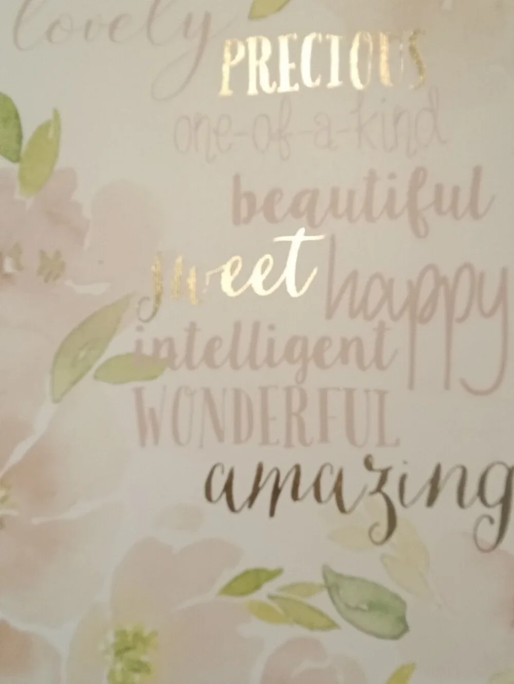 #1048 Floral Inspirational Wall Art Canvas - Pink & Green